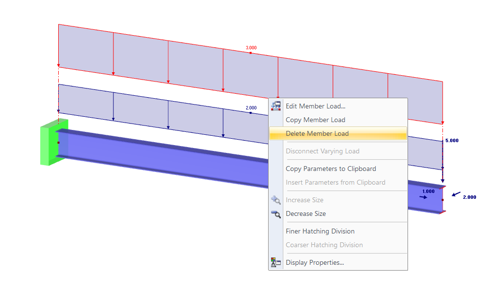 Deleting Load in Graphic