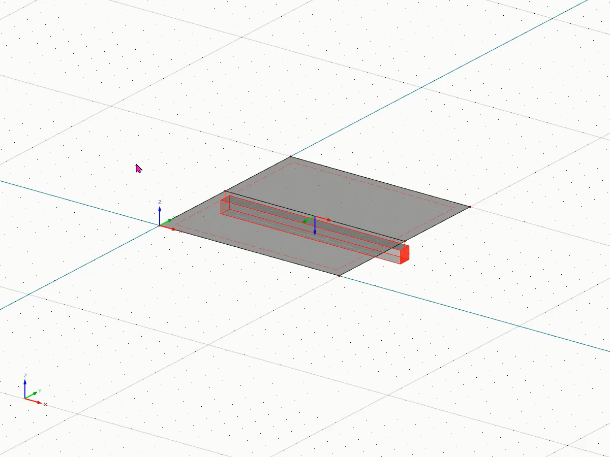 Rib Element in RFEM