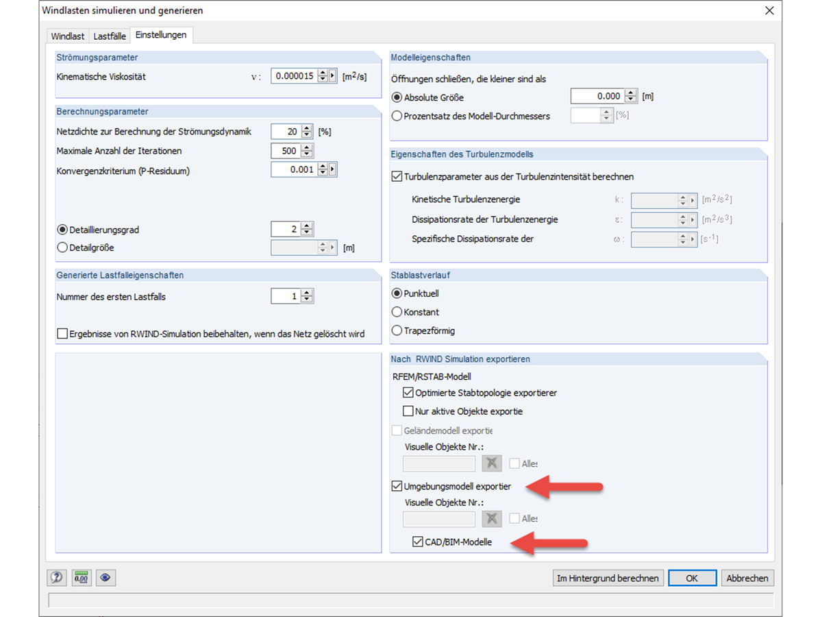 Exporting CAD/BIM Model to RWIND Simulation