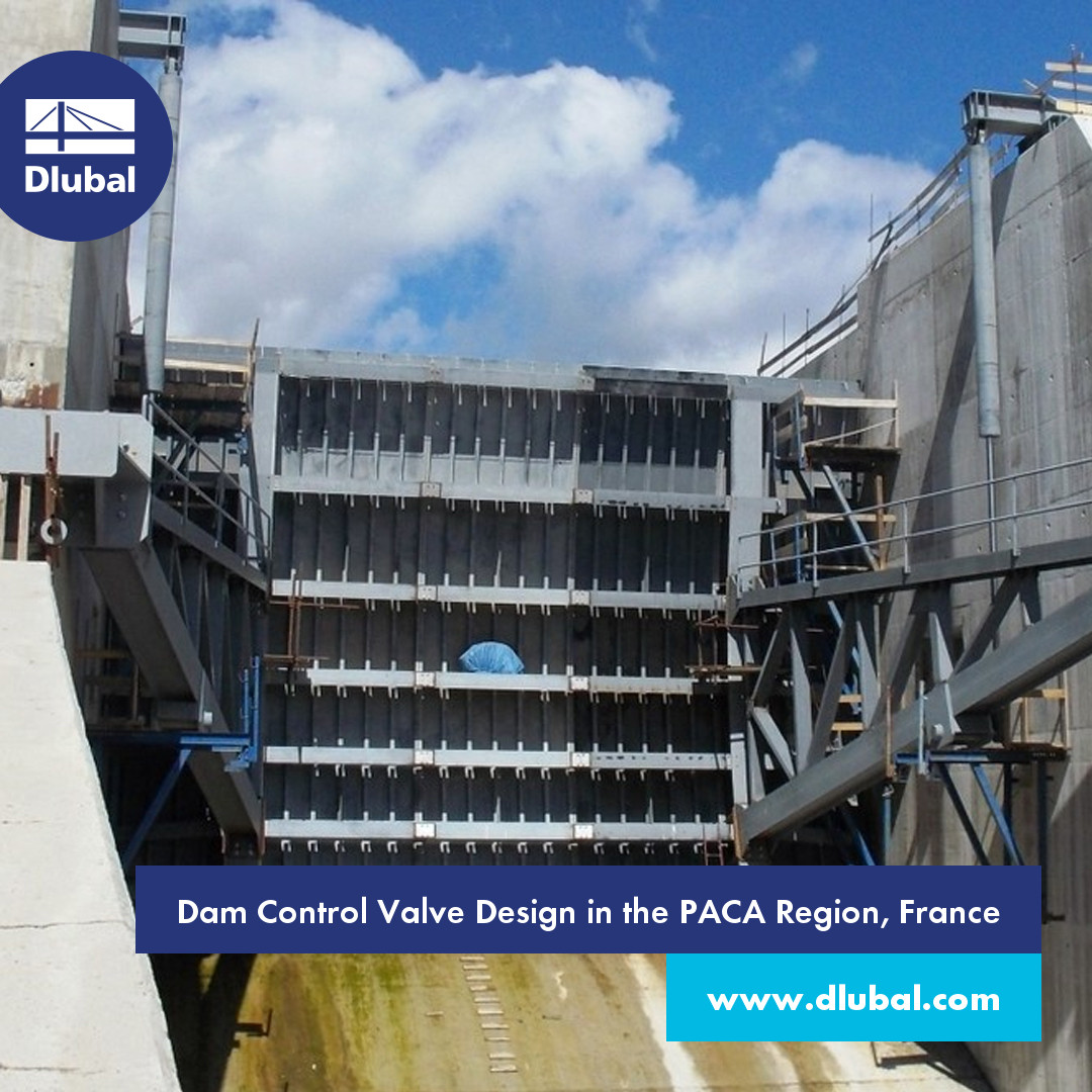 Dam Control Valve Design in the PACA Region, France