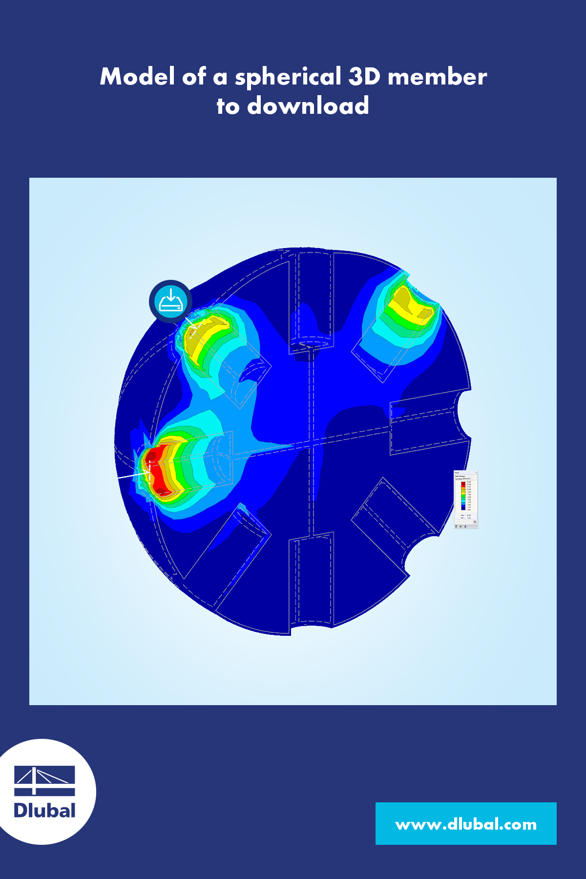 Spherical Space Frame Connector Model \n for Downloading 