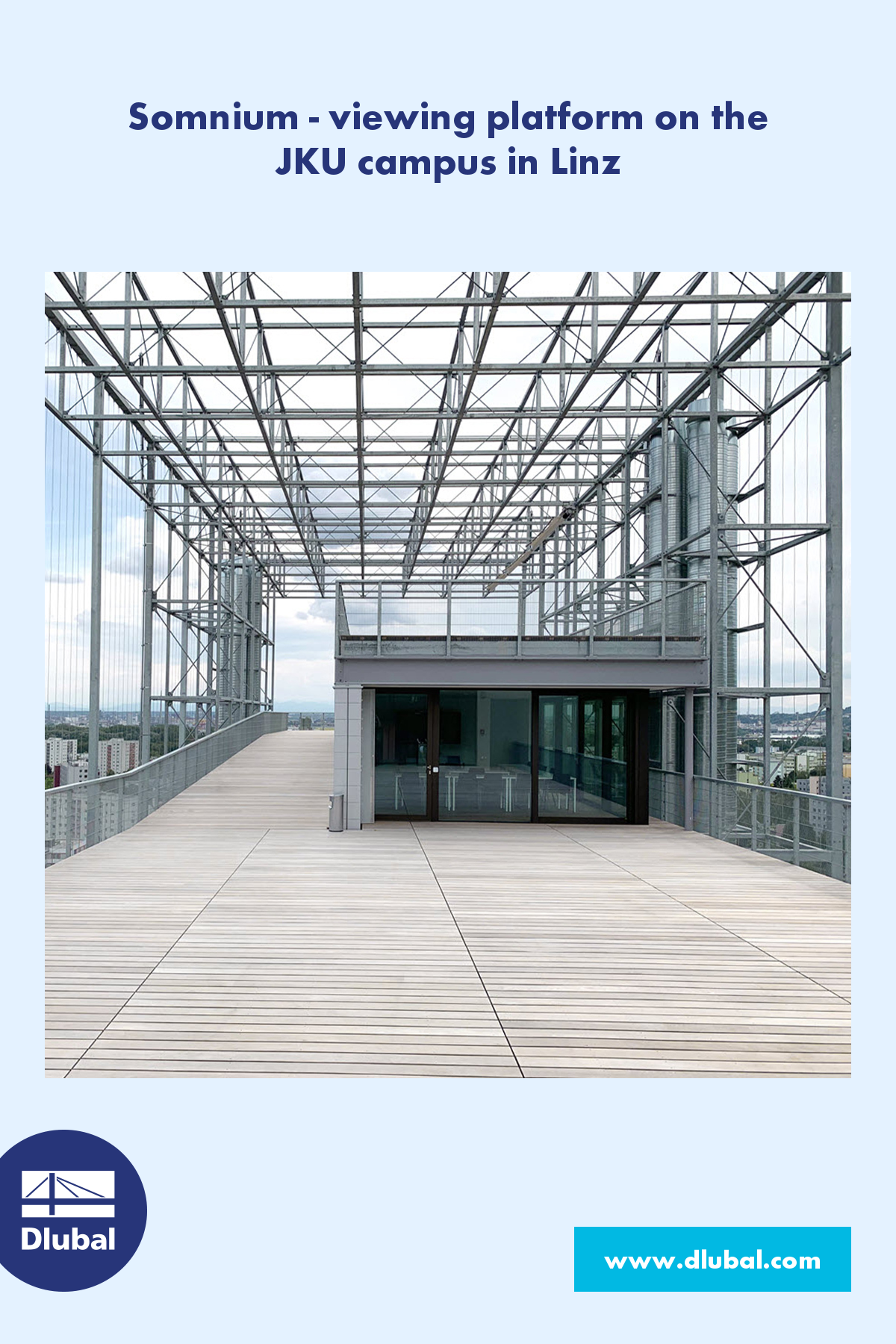 Somnium - Observation Platform on \n JKU Campus in Linz