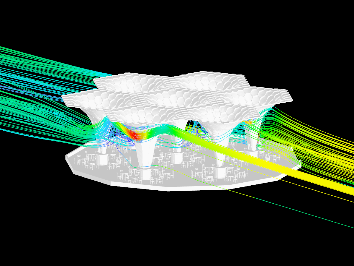 Hexagonal Gridshell Structure