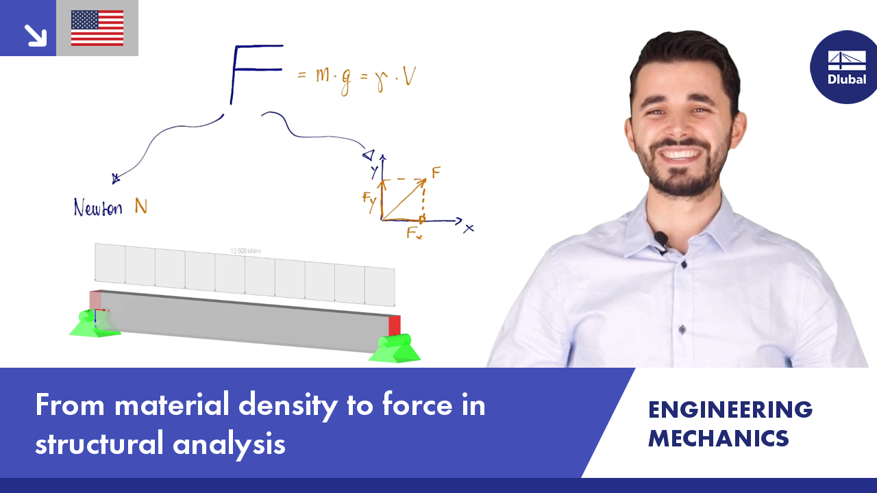 Video: Engineering Mechanics | Bulk Weight Density | Material Density | Force