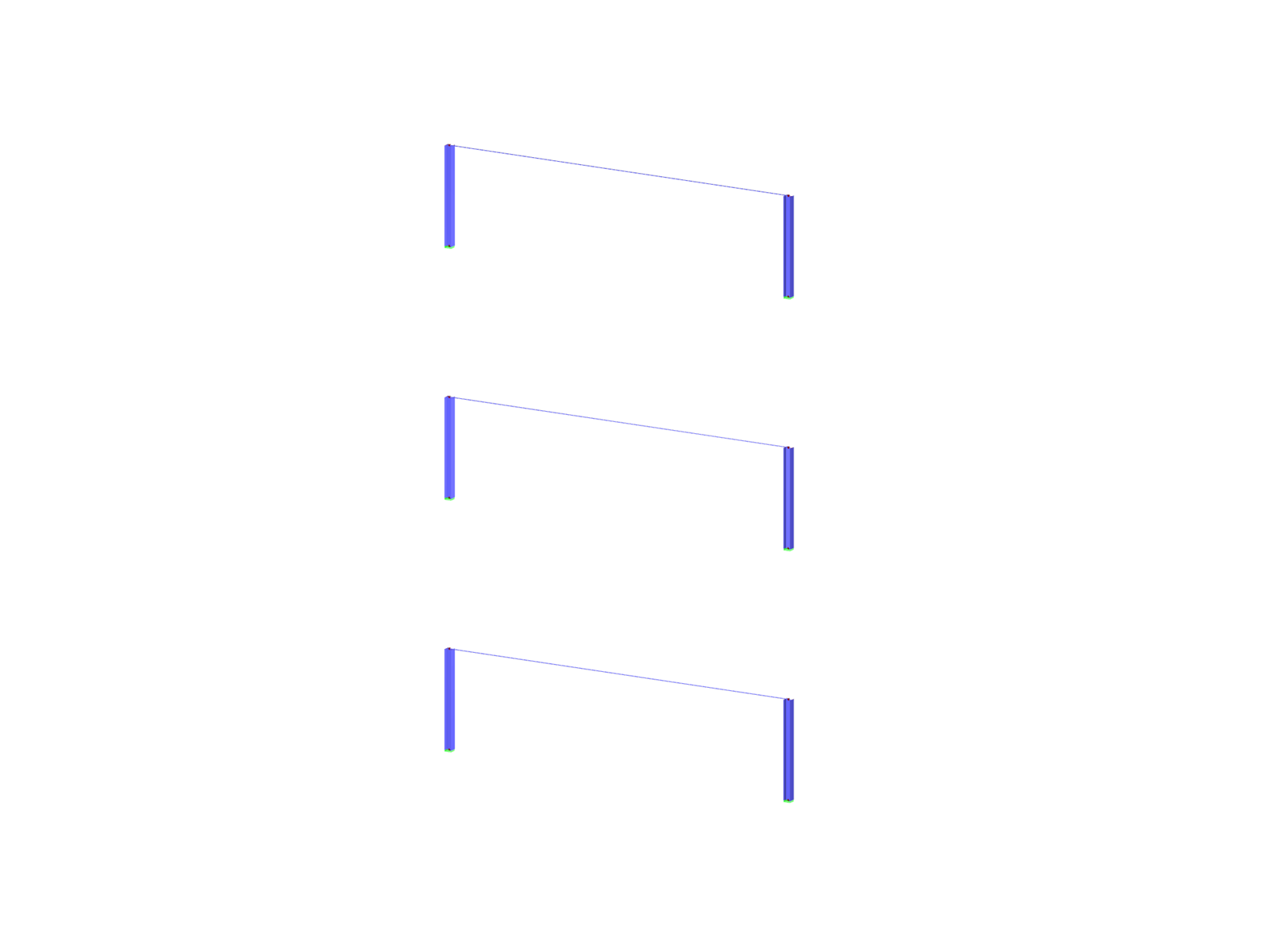 Can I display the load that is iteratively applied to the member in the case of the 'End Prestress' load type? 