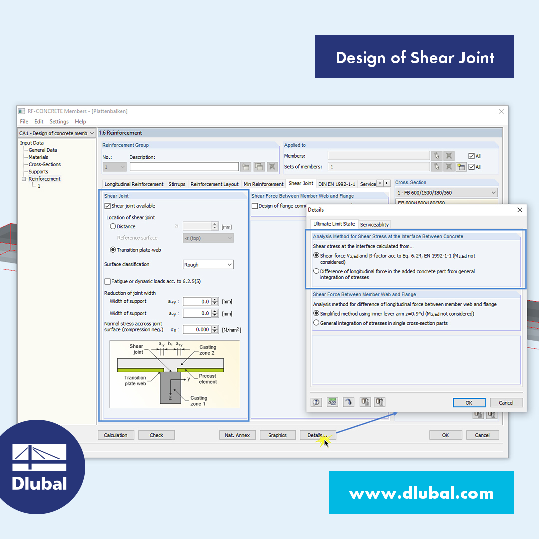 Design Check of Shear Joint