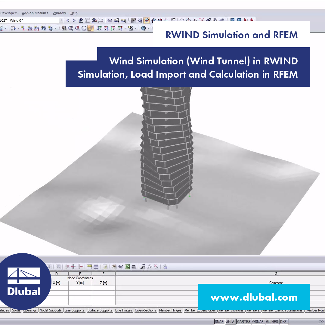 RWIND Simulation and RFEM