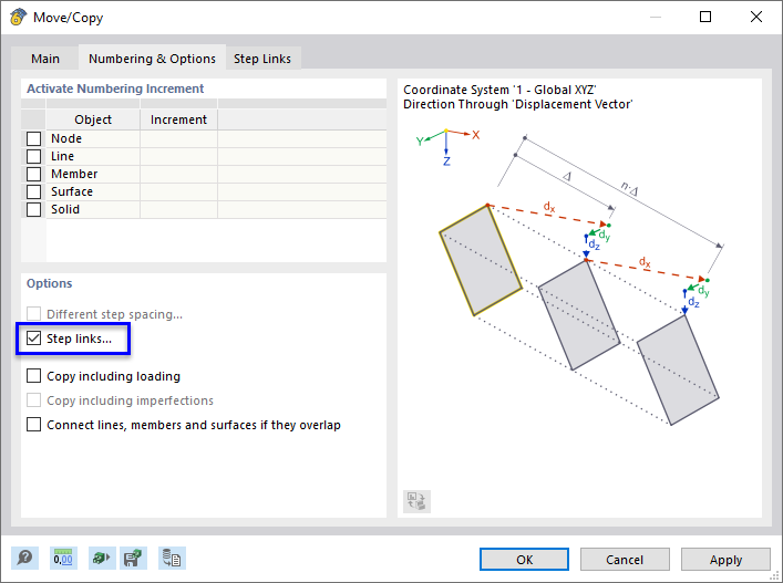 Creating Linking Objects