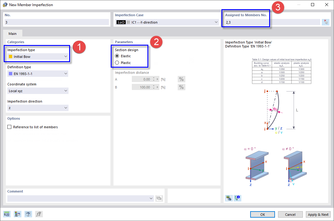 Defining Bow Imperfection of Steel Columns