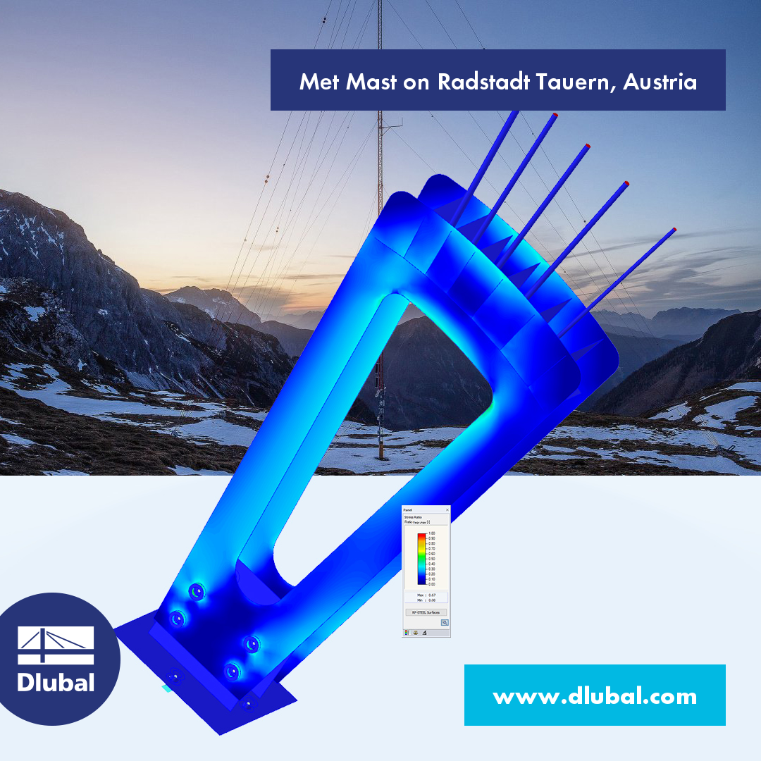 Met Mast on Radstadt Tauern, Austria