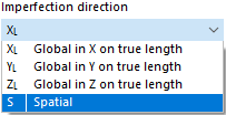 Selecting Imperfection Direction