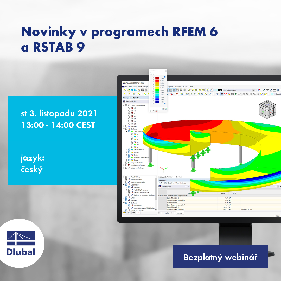 News in RFEM 6\n RSTAB 9