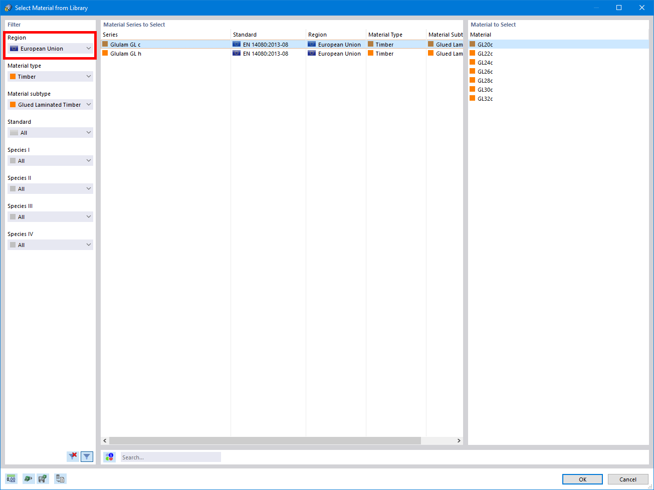 FAQ 005113 | Where can I find the materials for the corresponding National Annexes in RFEM 6 and RSTAB 9?