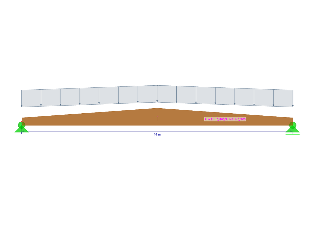 Tapered Timber Girder