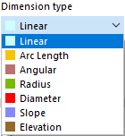 Selecting Dimension Type