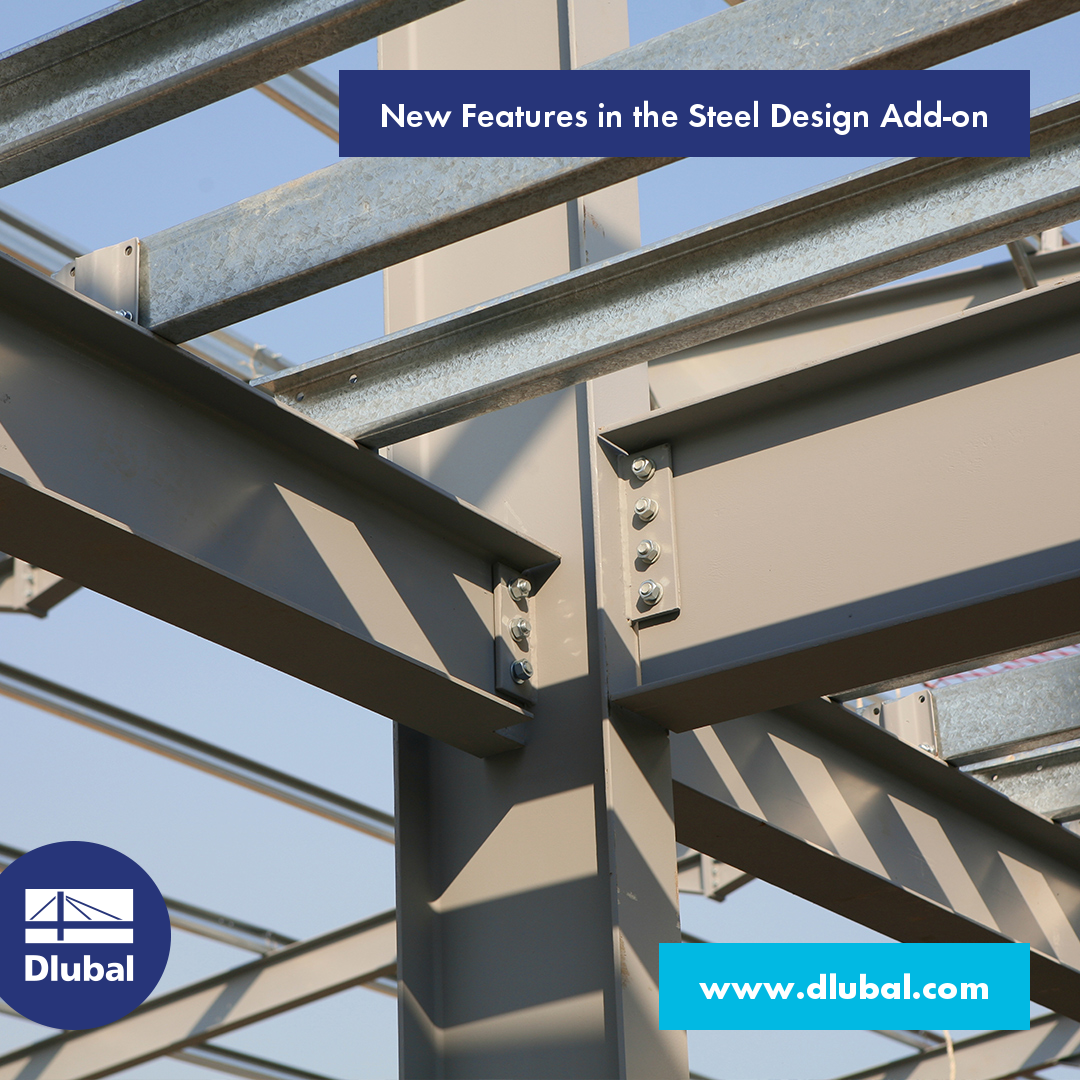 New Features in Steel Design Add-on