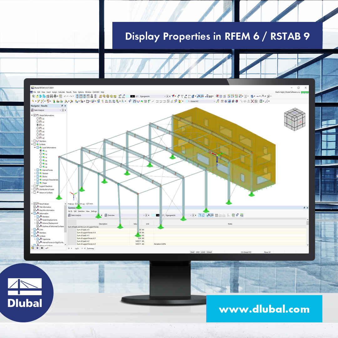 Display Properties in RFEM 6 / RSTAB 9