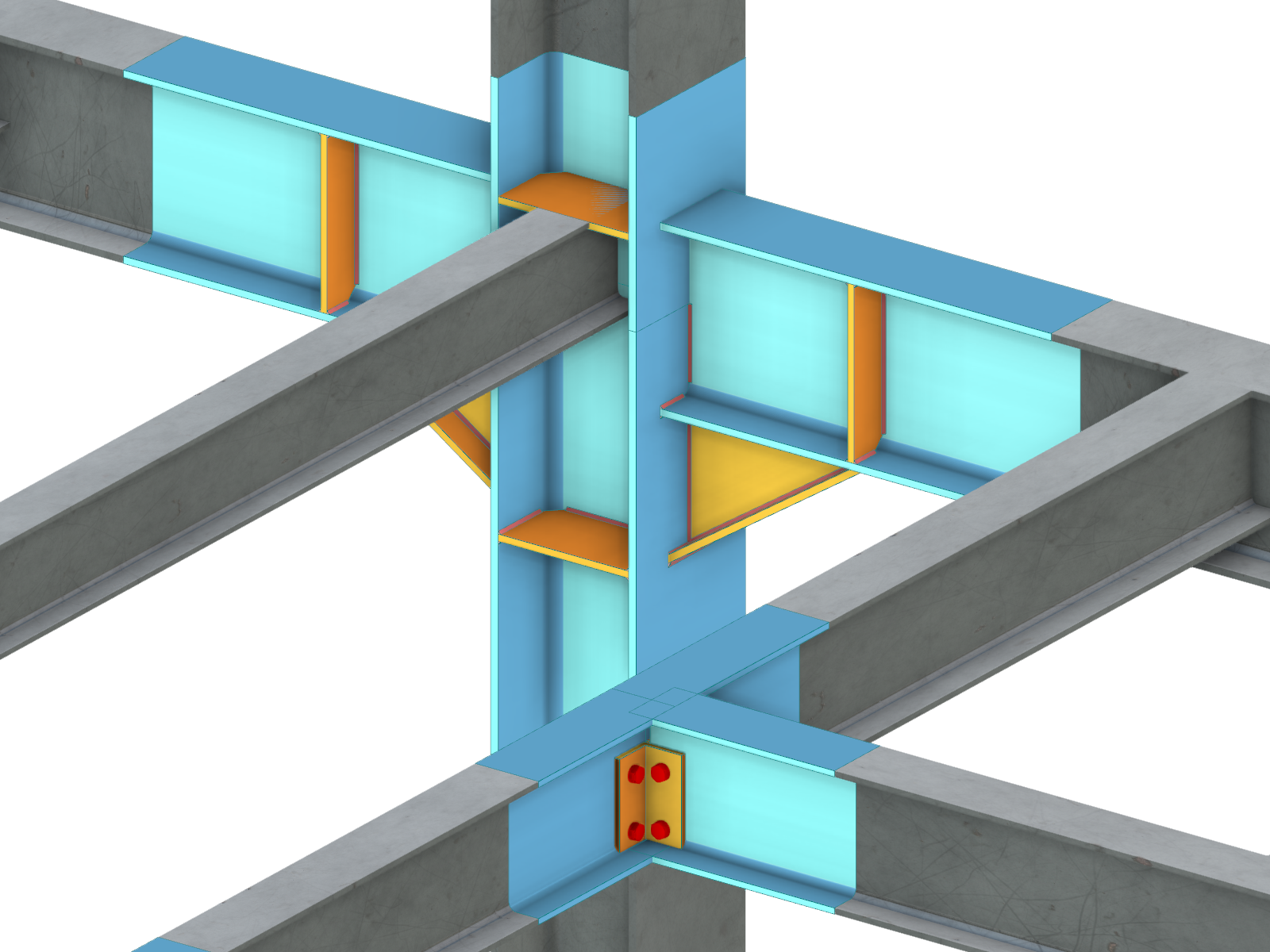 Steel Connections in Frame Structure