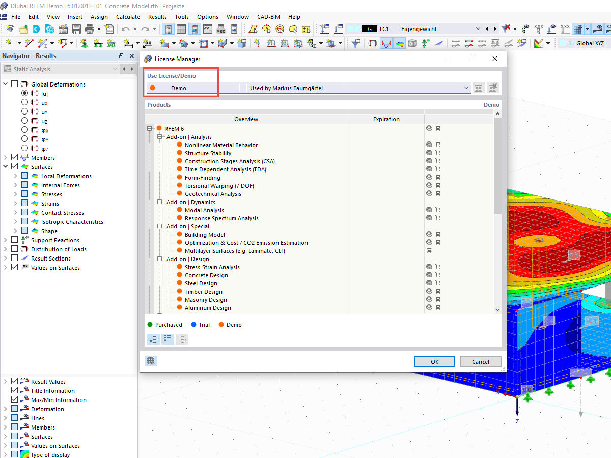 FAQ 005186 | Do you provide a free viewer to open the RFEM 6 or RSTAB 9 files?