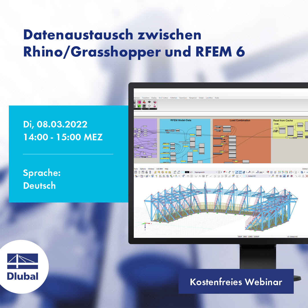 Data Exchange Between Rhino/Grasshopper and RFEM 6