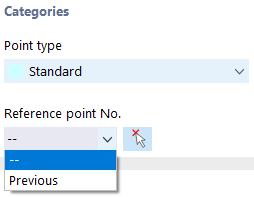 Selecting Reference Point