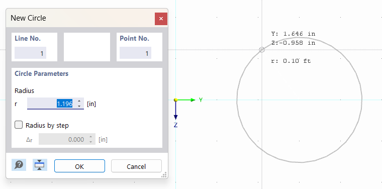 Creating Circle Graphically