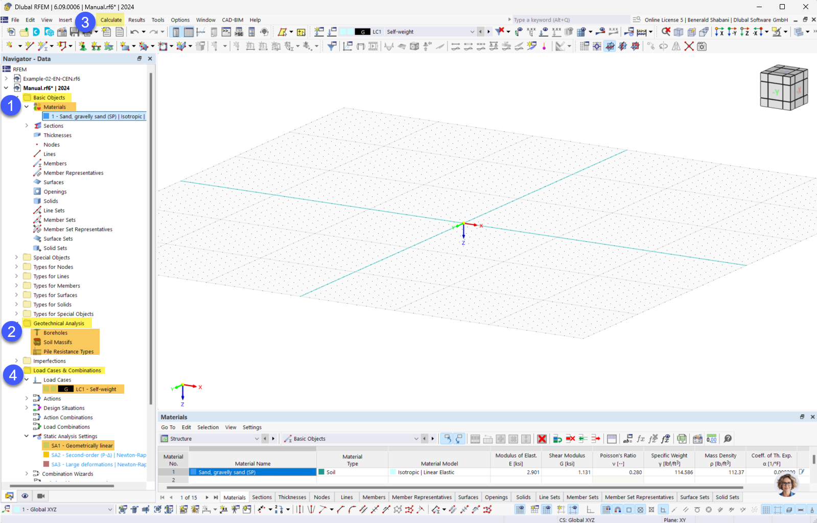 Integration of Geotechnical Analysis in RFEM 6