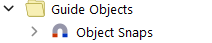 Guide Objects in Navigator