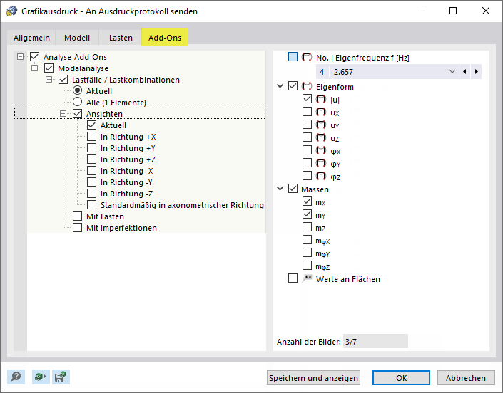 Defining Dynamic Analysis Results for Multi Print