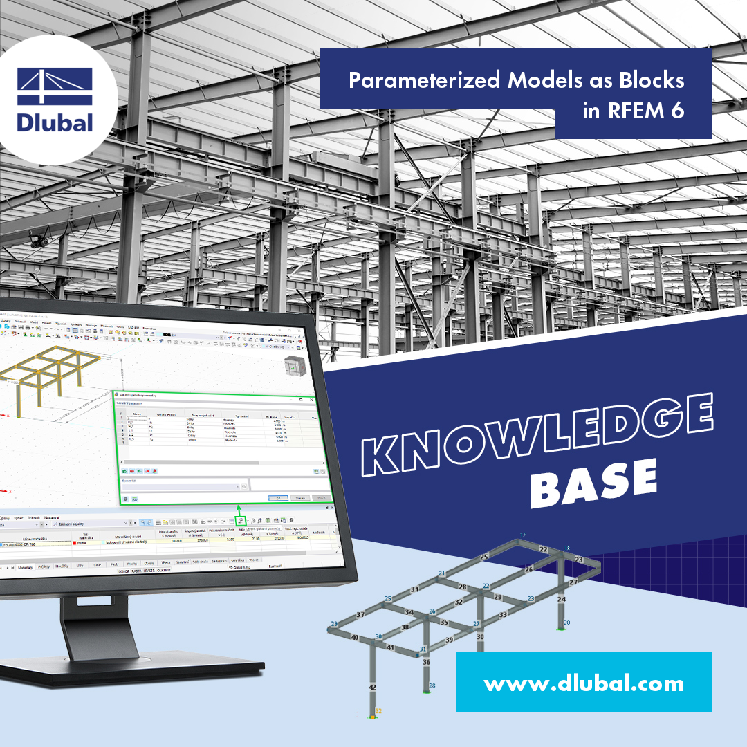 Parameterized Models as Blocks \n in RFEM 6