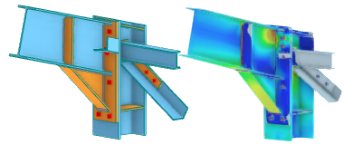 Steel Connection with Results