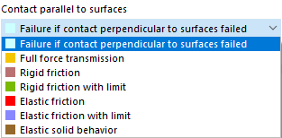 Selecting Contact Parallel to Surfaces