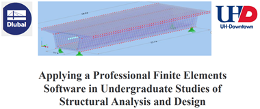 Applying Professional Finite Elements Software in Undergraduate Studies of Structural Analysis and Design