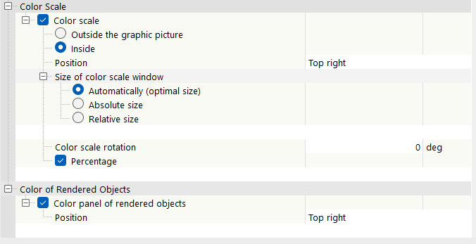 Adjusting Color Scale for Graphic Printout