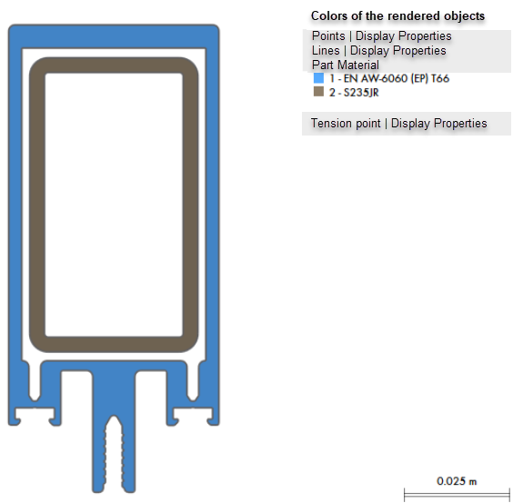 Printout Showing Color Panel of Rendered Objects