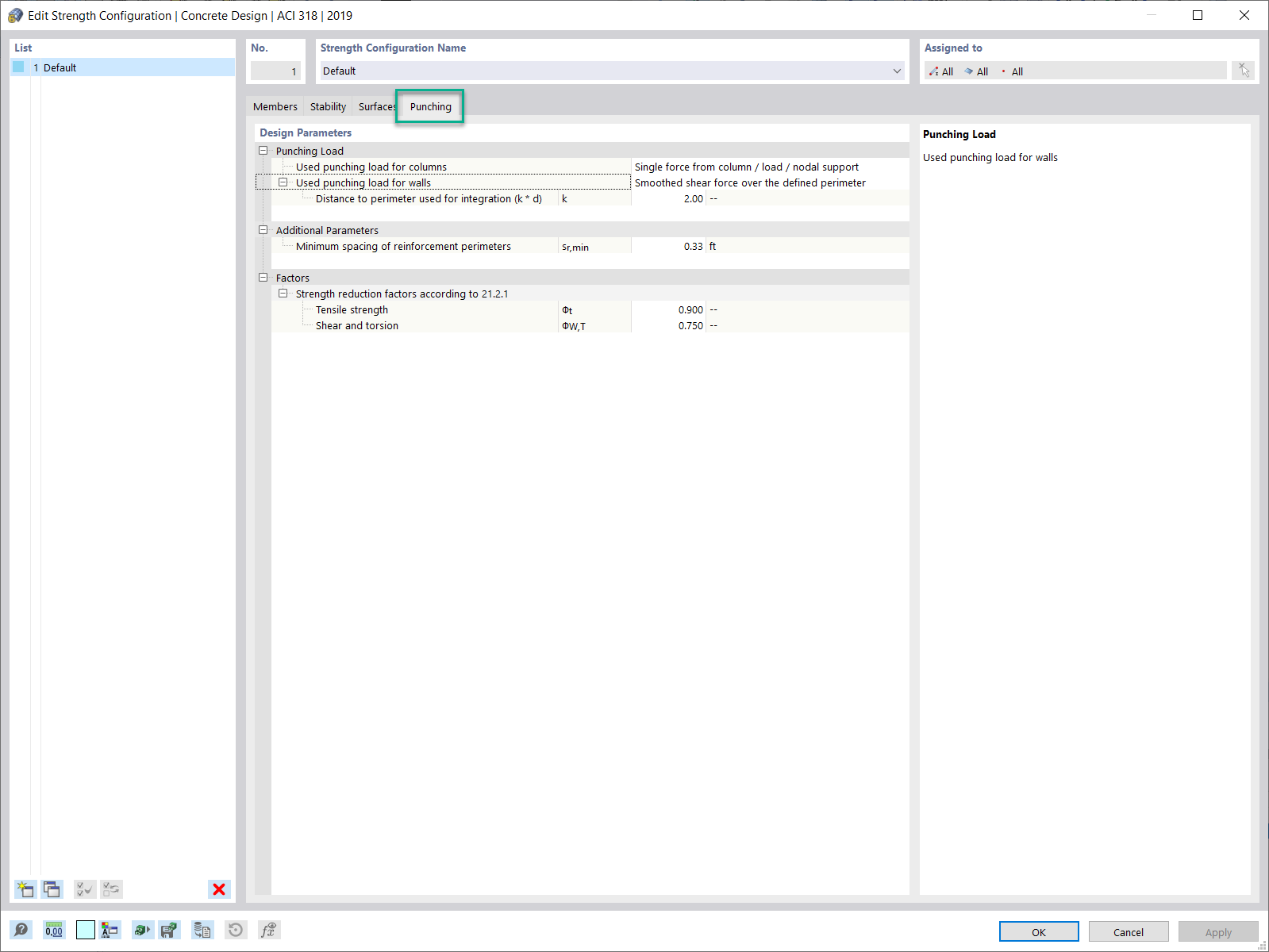 KB 001741 | Punching Shear Design in RFEM 6 According to ACI 318-19 and CSA A23.3-19