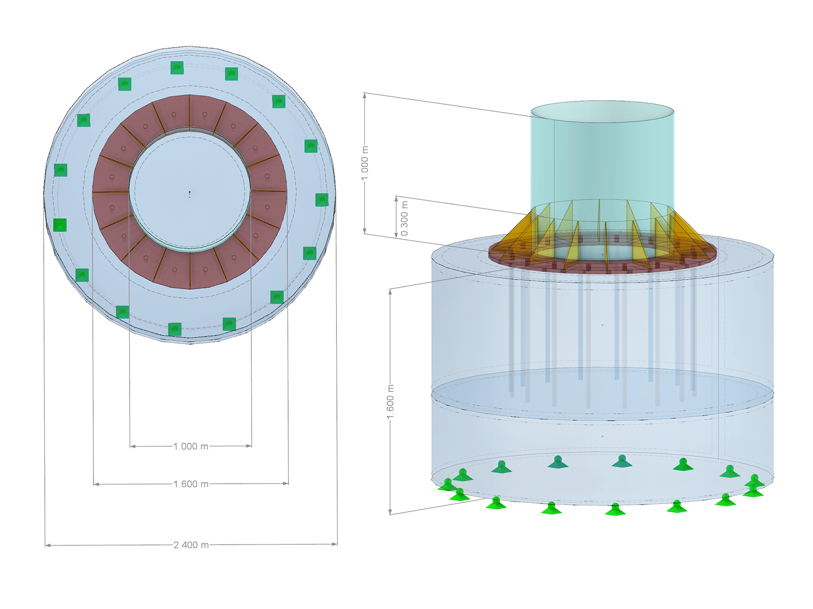 Column Base | Dimensions