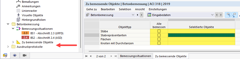 Missing Configurations in Navigator "Data" | No Objects Selected for Design