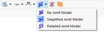 List Button for Displaying Joint Model