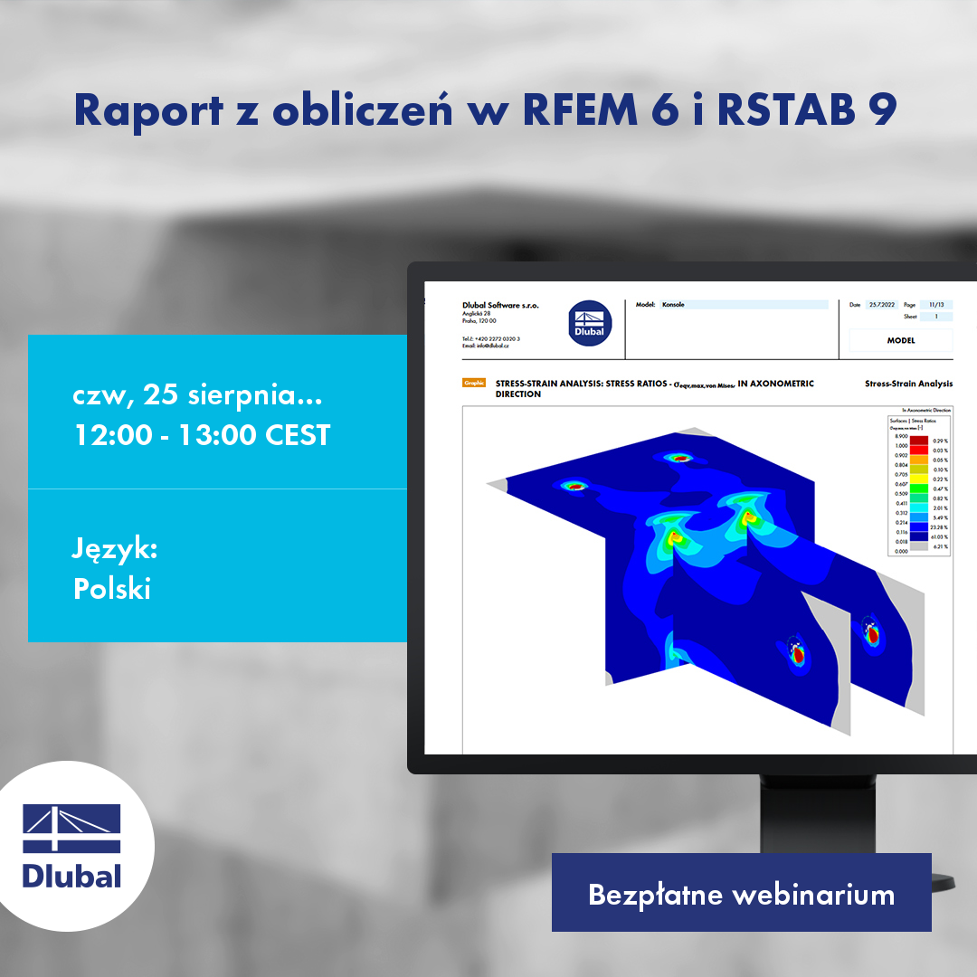 Design Report in RFEM 6 and RSTAB 9