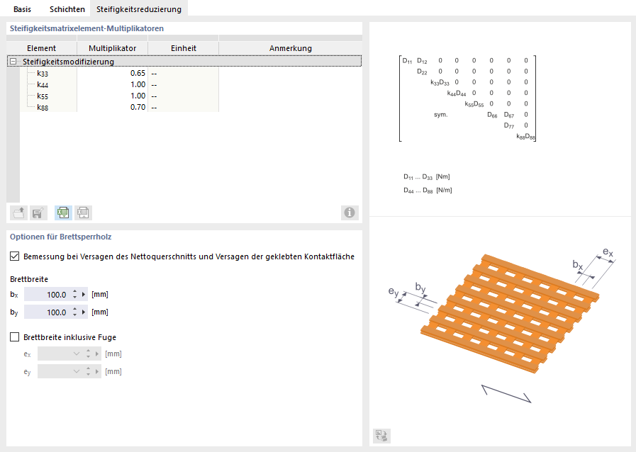 Defining Stiffness Reduction