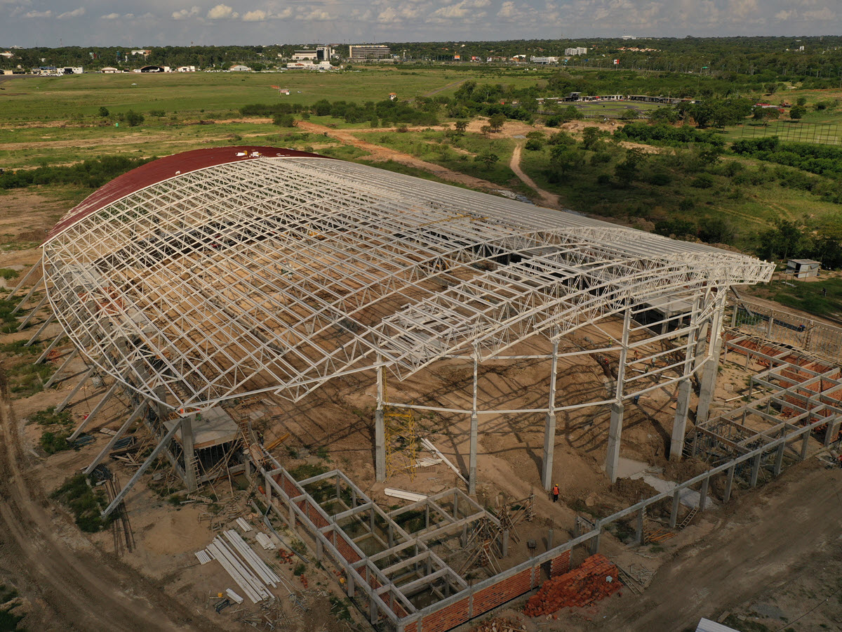 Velodrome Project Under Construction (© Metalúrgica Vera SLR)