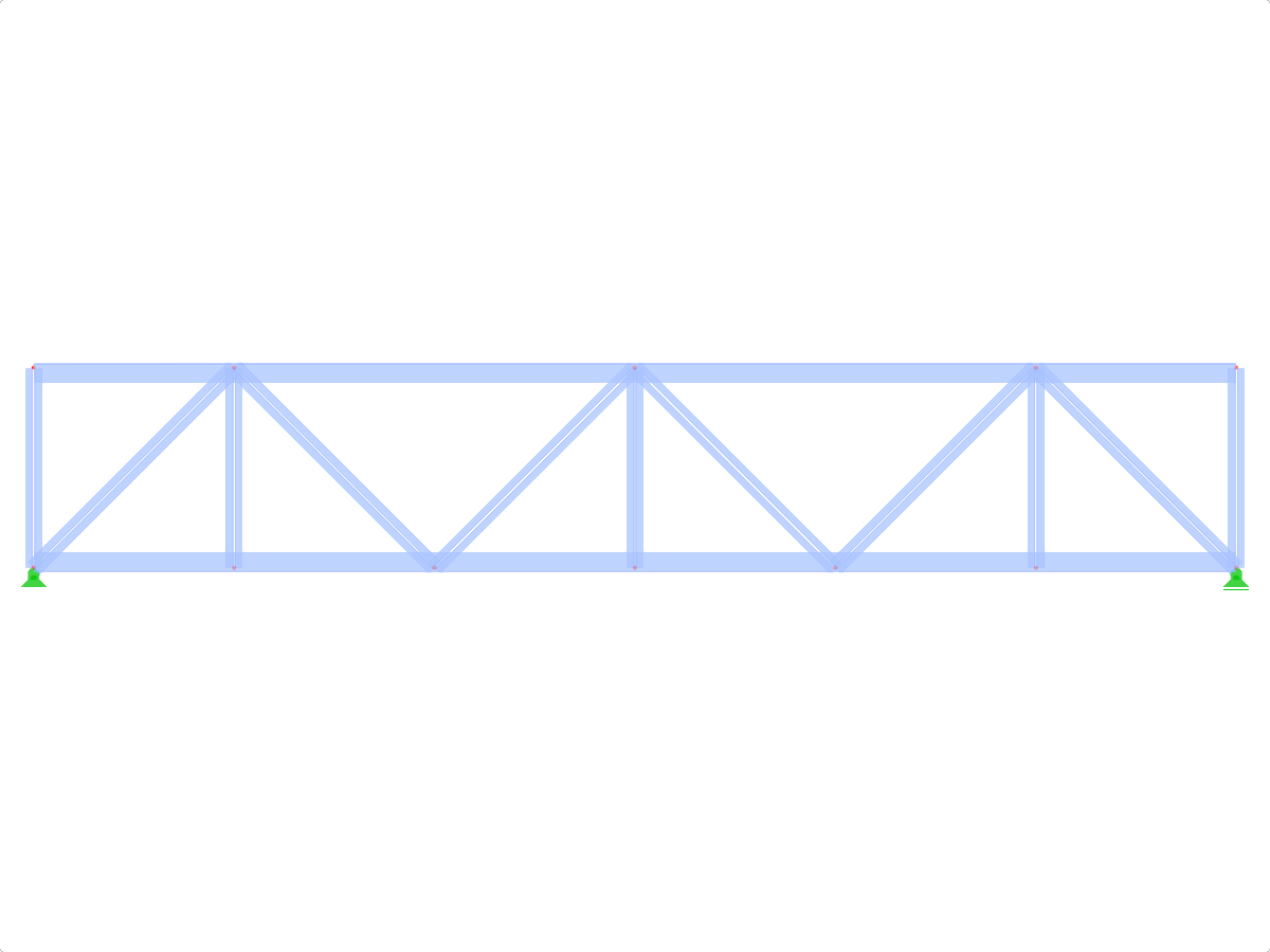 Model ID 436 | FT007 | Parallel Chorded Truss