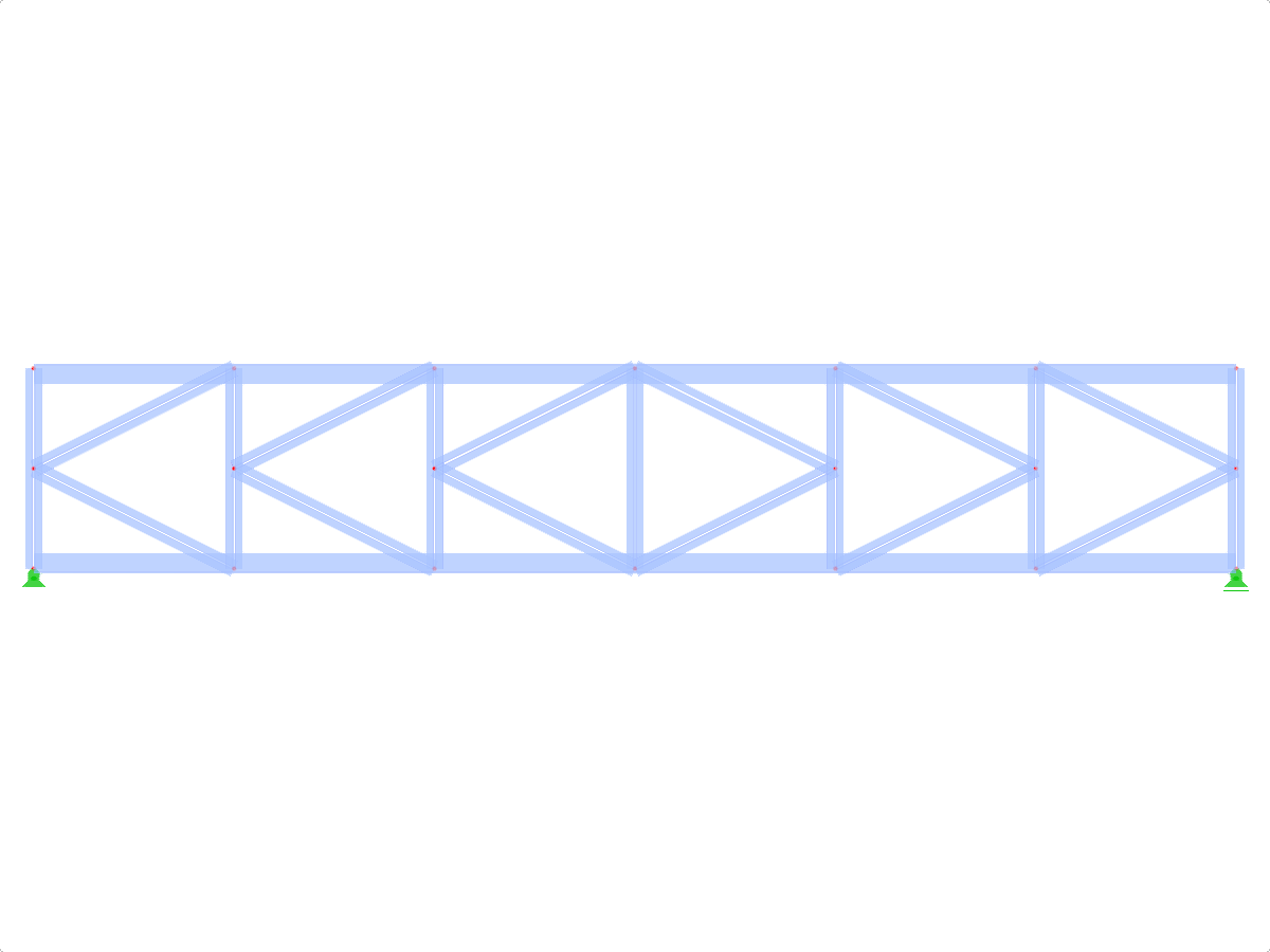 Model ID 461 | FT030-a | Parallel Chorded Truss