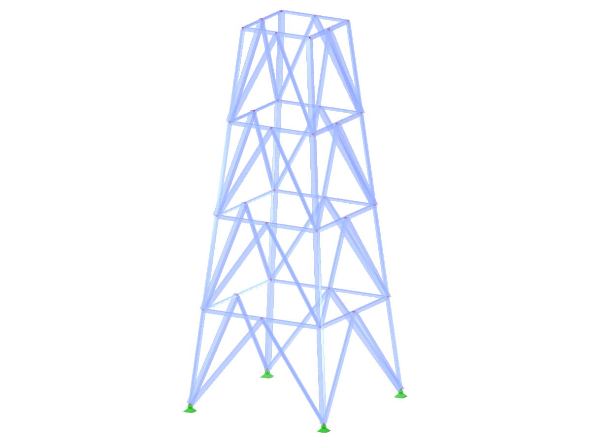 Model ID 2099 | TSR050 | Lattice Tower