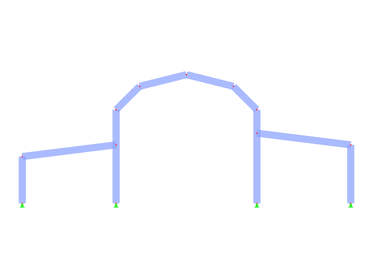 Model ID 3317 | F3B021 | Three-Bay Frames