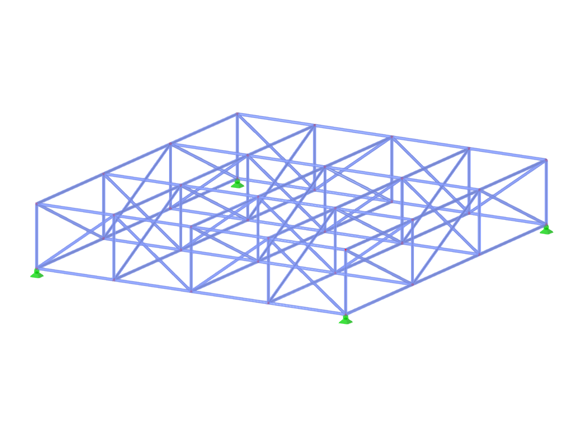 Model ID 3626 | SPT001 | Space Truss