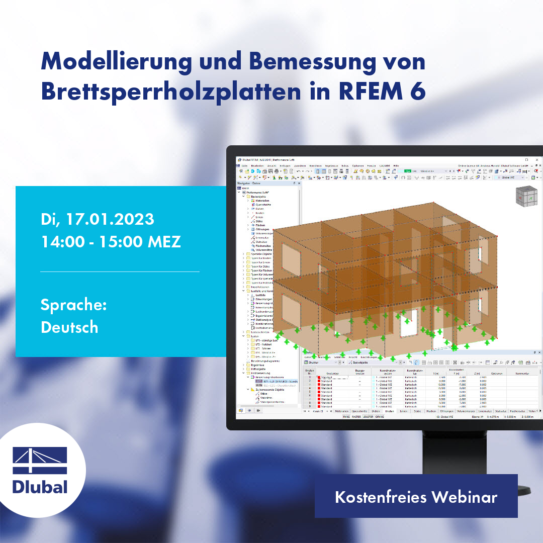 Modeling and Design of Cross-Laminated Timber Panels in RFEM 6