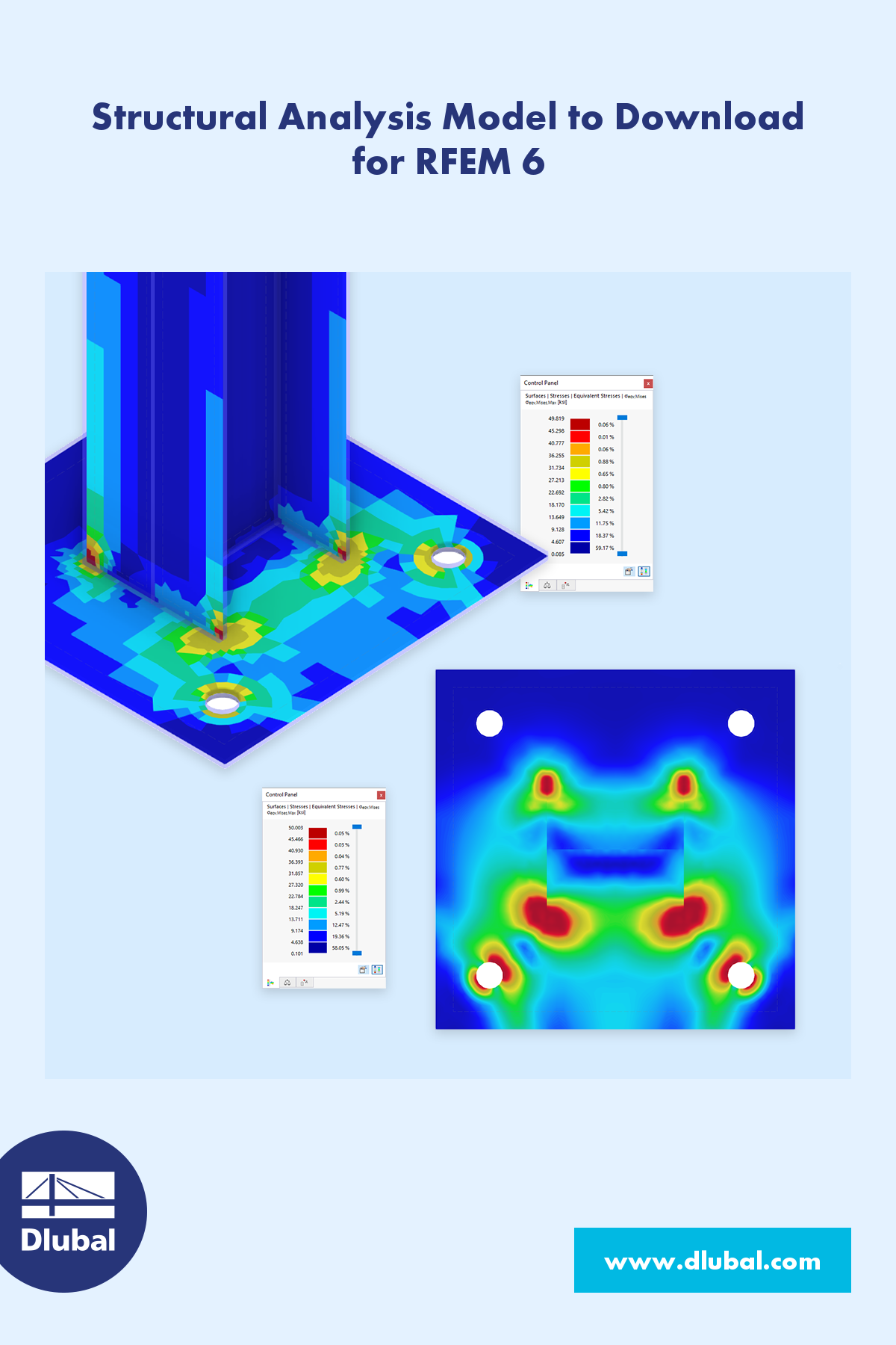 Structural Analysis Model to Download for RFEM 6