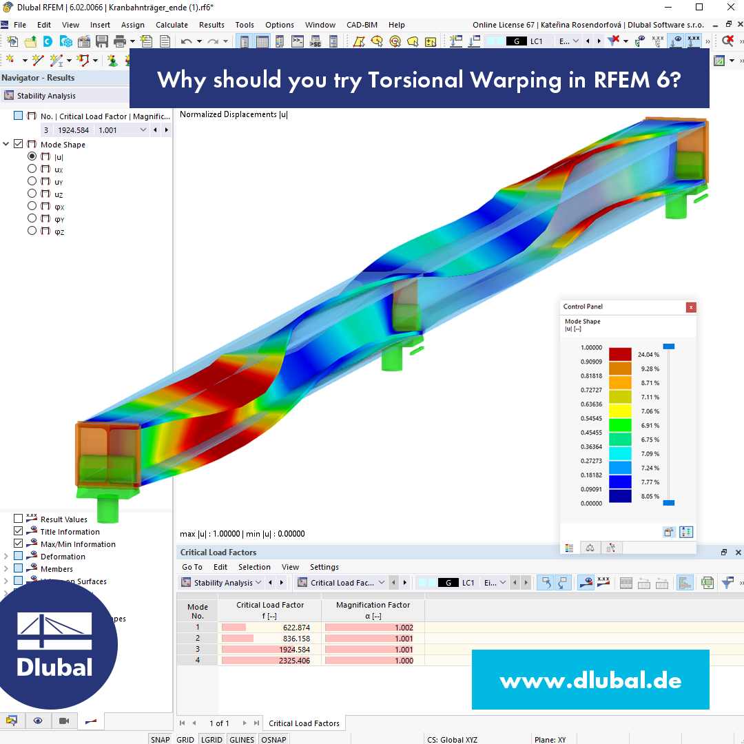 Why should you try Torsional Warping in RFEM 6?